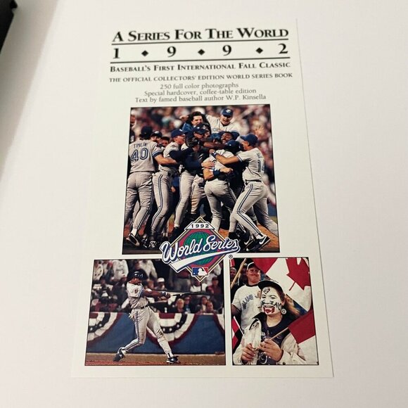 World Series 1992 Toronto Blue Jays Vs Atlanta Braves VHS Tape Baseball - Picture 11 of 16